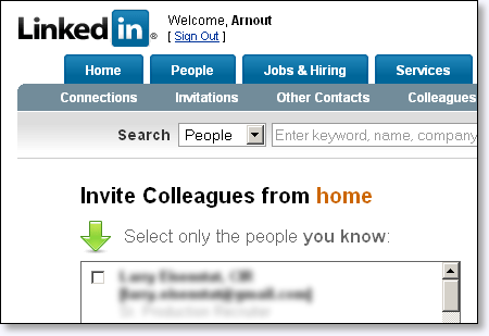 LinkedIn colleagues from home...